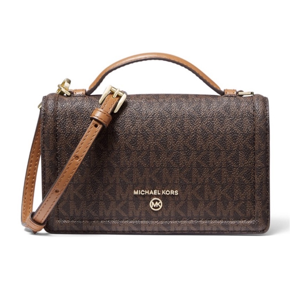 M.K Jet Set Small Smartphone Crossbody Bag
